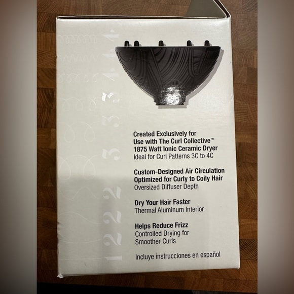 Conair The Curl Collective Coily Hair Diffuser 4Coily 3c To 4c Curl Patterns - Picture 2 of 4